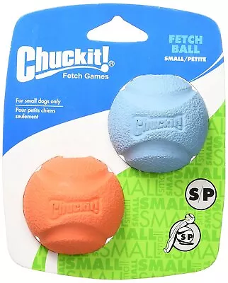 Chuckit! Dog Fetch Toy FETCH BALL Durable Rubber Fits Launcher SMALL 2-inch • $10.47