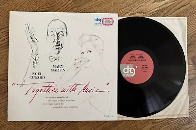 Mary Martin Noël Coward – Together With Music OST 2LP DRG DARC-2- 1103 Pop NM • $10