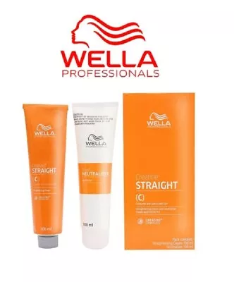 100 Ml Wella Professional Hair Straightener Colored & Sensitized Hair (C) Track • $29