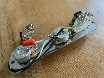 $60 • Buy 4 Way Fender Telecaster Wiring Treble Bleed 250k CTS Pot .022 Orange Switchcraft