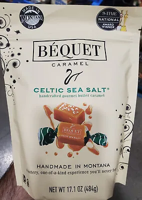 $34.77 • Buy Bequet Celtic Sea Salt Caramels, Gourmet Butter Caramel, 17.1 Ounce