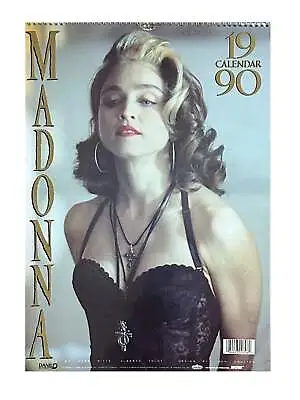 Madonna – Copyright Approved Calendar Preloved:1990 • $12.44