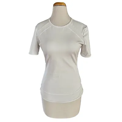 ADIDAS Stella McCartney PARLEY White Short Sleeve Top Women's Size M • $29