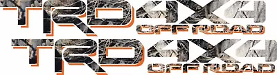 Toyota TRD 4x4 Off Road Tacoma Tundra Sticker Decal Camo • $16.99