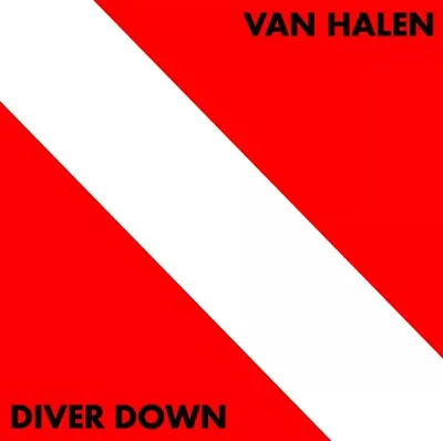 VAN HALEN Diver Down BANNER HUGE 4X4 Ft Tapestry Fabric Poster Flag Album Print • $24.99
