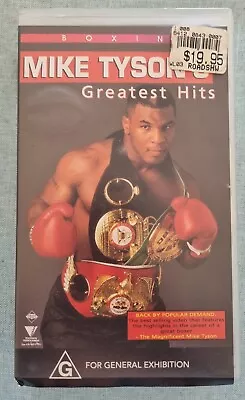 Vintage Mike Tyson's Greatest Hits VHS UP Video Sports Australia  • $19.26