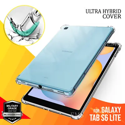 $16.99 • Buy For Samsung Galaxy Tab S6 Lite 10.4  P615 Shockproof Heavy Duty Clear Case Cover