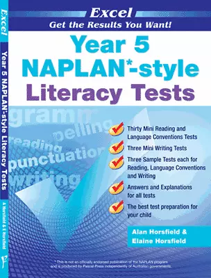 Excel NAPLAN-style Literacy Tests Year 5 • $24.75