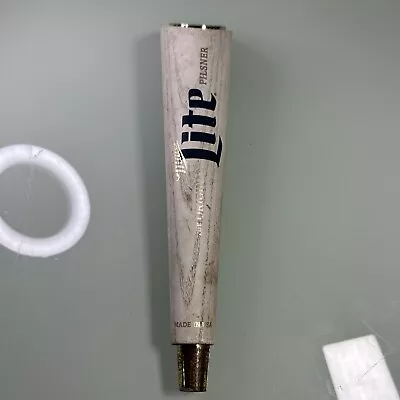 Miller Lite The Original Baseball Bat Style Beer Tap Handle Vintage Wood • $24.99