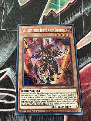 Yu-Gi-Oh! TCG Aluber The Jester Of Despia 2022 Tin Of The Pharaohs Gods... • $4.25