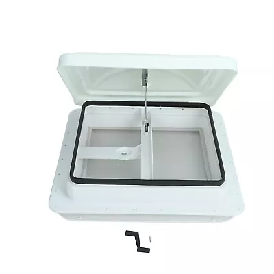 14  RV Roof Vent Kit For Camper Trailer Universal Lid Interior Garnish White • $45.20