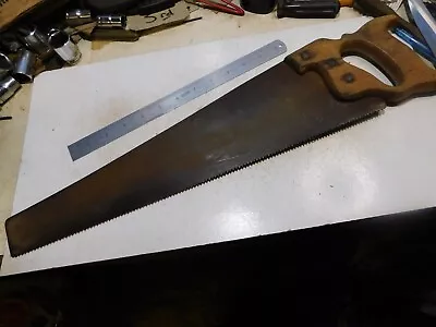 Old Hand Wood Saw. (n11333) • £1.25
