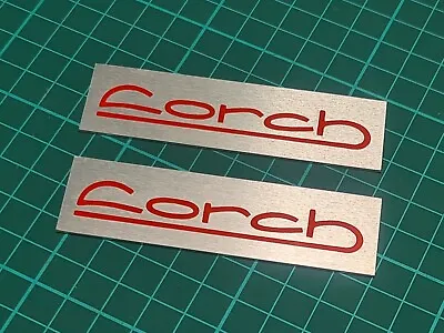 £12.50 • Buy 2 X Lorch Lathe Replacement Badge Plaque For Watchmakers Lathe 