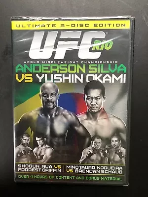 UFC Rio DVD Anderson Silva Vs Yushin Okami  2011 Factory Sealed • $19.99