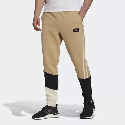 [H39762] Mens Adidas Fleece Colorblock Pants • $49.99