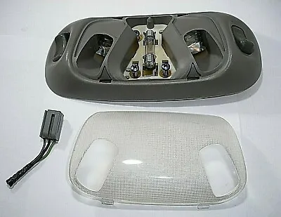 2000 95-04 Ford F150 250 Mustang Bronco Dome Interior Map Light Lamp Gray F-150 • $41