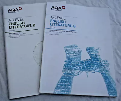 AQA A Level English Literature B Study Guides • £15