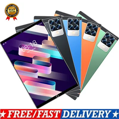 For Android 10 Inch Smart High-definition Tablet WiFi Compatible Bluetooth GPS4G • £65.52