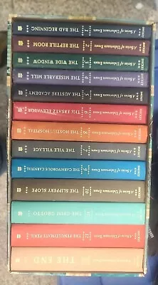 The Complete Set A Series Of Unfortunate Events By Lemony Snicket Books 1-13 • $35