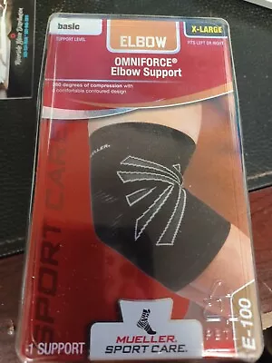 Mueller OmniForce Elbow Support E-100 - Black • $10