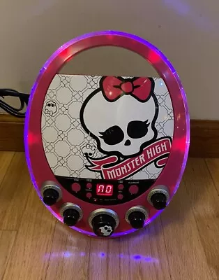 Mattel Monster High Disco Party Karaoke 2012 CD Player !!! • $33