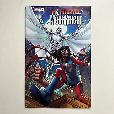 Marvel Comics Ms. Marvel & Moon Knight #1 Todd Nauck Walmart Variant NM 2022 • $2.79