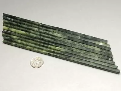 $47.70 • Buy 4Pairs Handmade Natural Green Jade Chopsticks