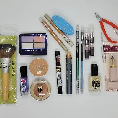 Mixed Beauty Lot 20 Items L'Oreal Maybelline Sally Hansen NYC Creme Shop NEW • $19.98