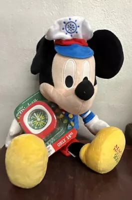 Holiday Macy's Disney Sailor Mickey W/Alarm Clock 2009 Collectible Plush • $20