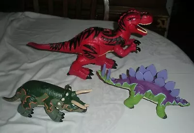 3 Dinosaurs  Imaginext Razor The T-Rex Plus 2 More • $30