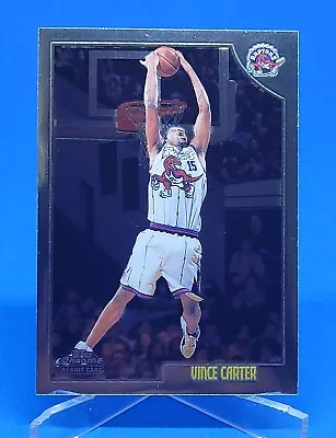 Vince Carter 1998-99 Topps Chrome Rookie Toronto Raptors Rc • $34.99