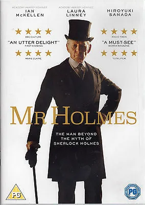 Mr Holmes - DVD - Ian McKellen Laura Linney Hattie Morahan Milo Parker (D1) • £4