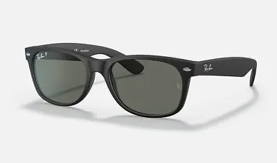 Ray-Ban New Wayfarer Classic Matte Black Polarized 52 Mm Sunglasses • $131.93