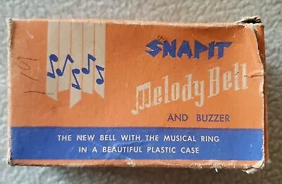 Vintage Box-snapit Melody Bell And Buzzer • $10