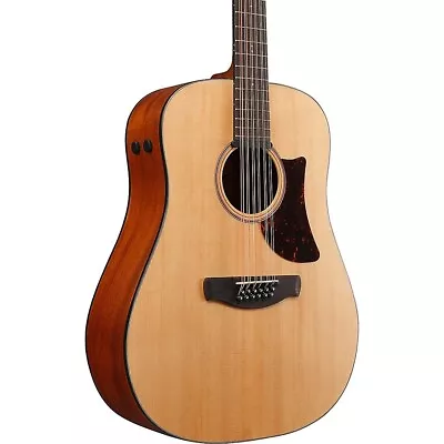 Ibanez AAD1012E Advanced 12-String Sitka Spruce-Okoume Dreadnought A/E Guitar • $599.99