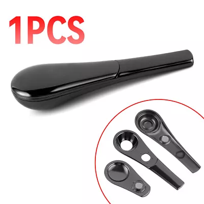 Portable Magnetic Metal Spoon Smoking Pipe Black With Gift Box- FAST SHIP CN • $7.69