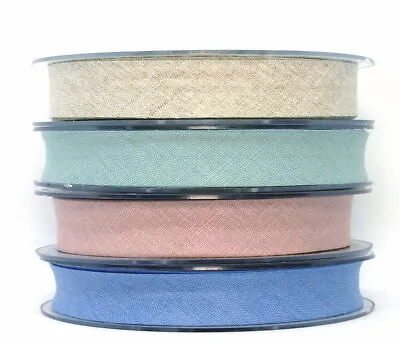 20mm LINEN / COTTON BLEND BIAS BINDING • £4.49