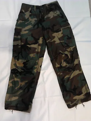 USGI Woodland Cold Weather Trousers M65 NOS NWOT Pants Surplus Small Regular • $29.99