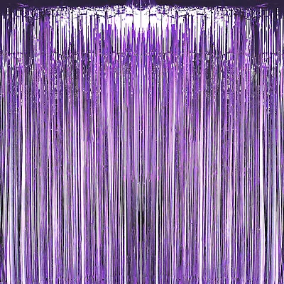 PMU Metallic Fringe Curtains In Multicolor • $9.99