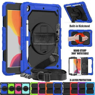 $31.99 • Buy For IPad 5/6/7/8/9th Mini6 Air 4/5 Pro 11 12.9 Shockproof Heavy Duty Case Cover