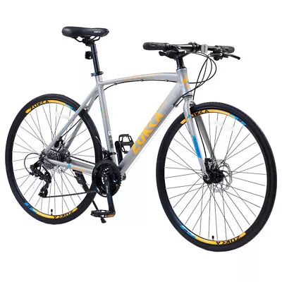 24 Speed/700c Hybrid Bike Adult City Bike Urban Adult Bicycle W/Dual Disc Brakes • $308