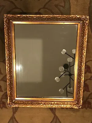 Vintage Gold Gilt Frame And Mirror 20 X 24  Overall Size • $35