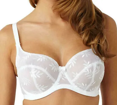 Panache Superbra Tango Core 3251laceunderwiredbalconnet Brawhite Blacknude • £29.99