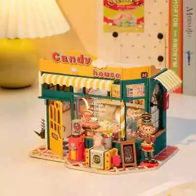 Rolife DIY Miniature House 3D Wooden  1:20 Dolls House Kits Easter Decorations • $33.99