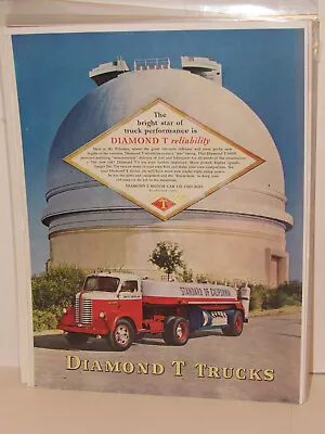 Original 1947 Diamond T Trucks Magazine Advertisement • $7.59