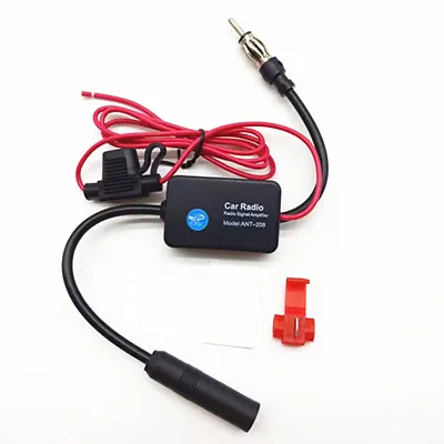 FM Signal Amplifier Car Antenna Radio Auto FM Adaptor Booster Anti-interference • $12.50