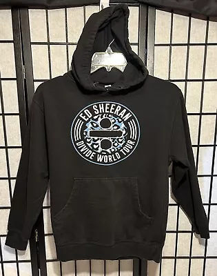 Ed Sheeran Divide World Tour Black Concert Hoodie Sweatshirt Sz Small • $24.99