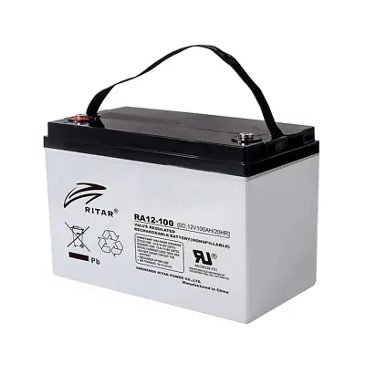 Ritar Deep Cycle 12v 100ah Agm Battery • $309