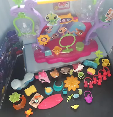 Littlest Pet Shop LPS Bundle #4: 4 Pets NEW Playset Accessories + Roblox Codes • £35