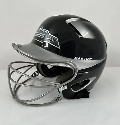 Easton Softball Helmet Sr. Size 6 7/8' To 7 5/8  - Black/Gray - NEW • $24.95